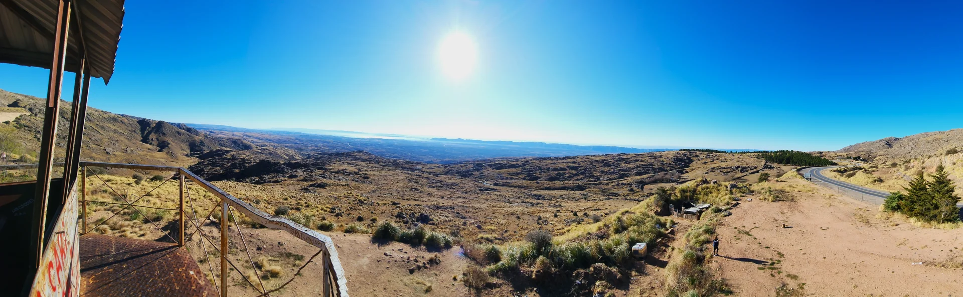 Ruta panorámica y paisaje de las Altas Cumbres, Córdoba
